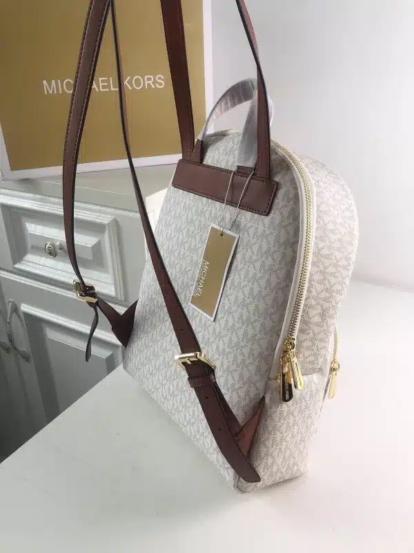 MK Rhea printed studded shoulder bag Model: 2106: Size: 26m Height: 32 Width: 14 - Image 5
