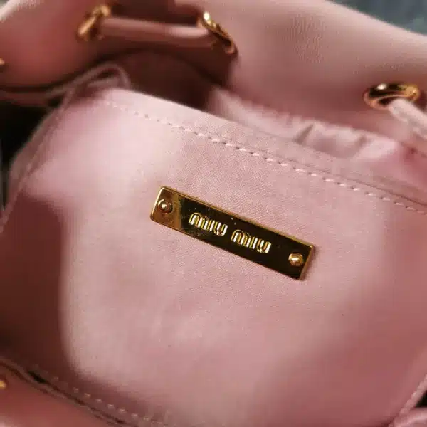 Miu Miu sheepskin size: 18, 20, 12 light pink Model: 5BE014 - Image 4