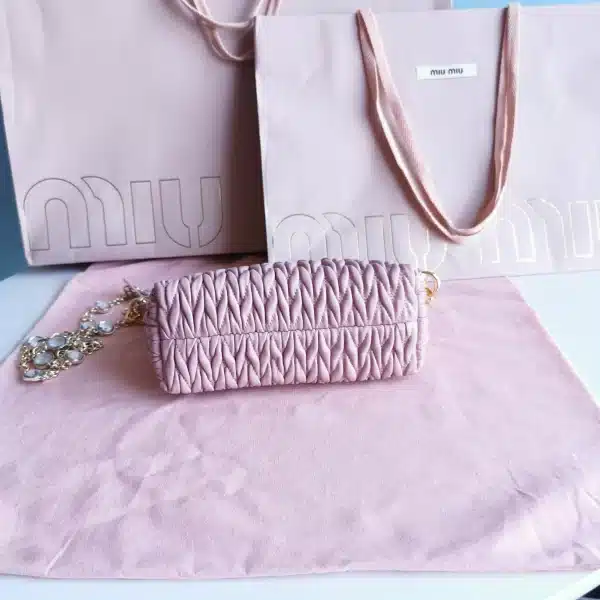 Miu Miu mini series handbag high 11cm long 17cm wide 7cm - Image 7
