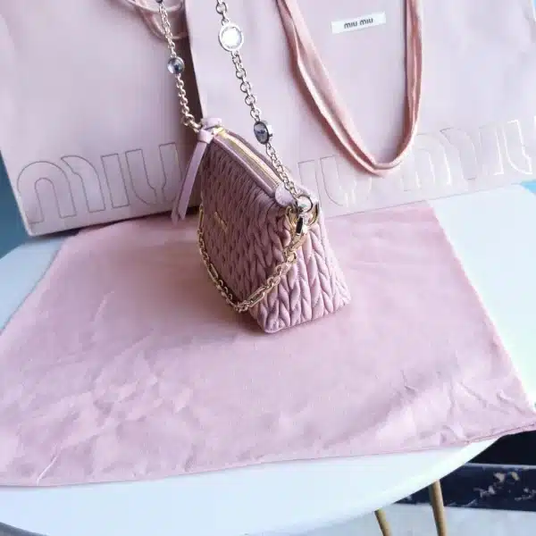 Miu Miu mini series handbag high 11cm long 17cm wide 7cm - Image 8