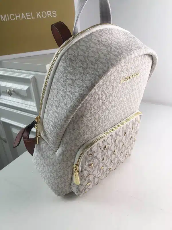 MK Rhea printed studded shoulder bag Model: 2106: Size: 26m Height: 32 Width: 14 - Image 6