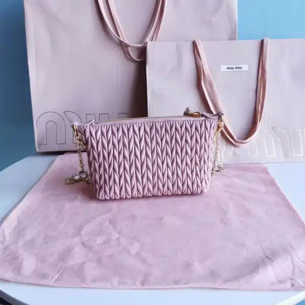 Miu Miu mini series handbag high 11cm long 17cm wide 7cm - Image 9
