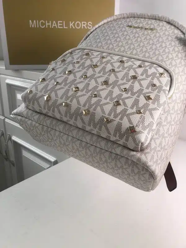 MK Rhea printed studded shoulder bag Model: 2106: Size: 26m Height: 32 Width: 14 - Image 4